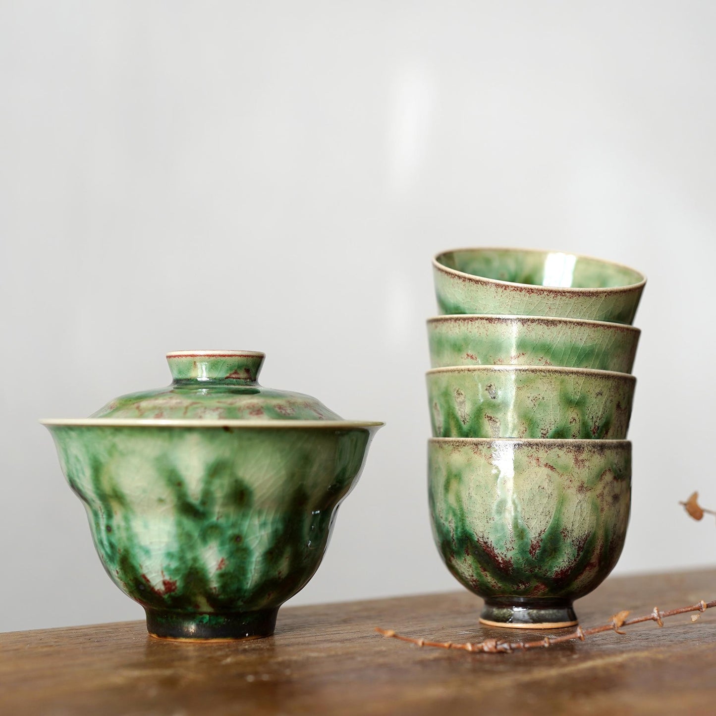 Handmade Chinese Gaiwan Tea Set