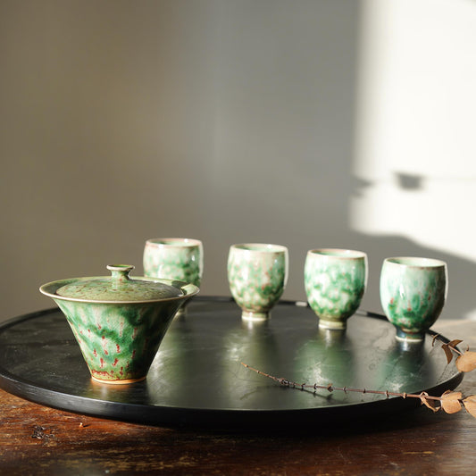 Handmade Chinese Gaiwan Tea Set