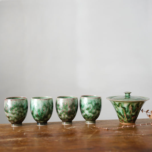 Handmade Chinese Gaiwan Tea Set
