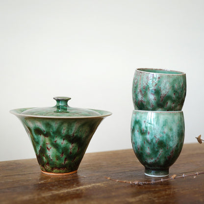 Handmade Chinese Gaiwan Tea Set