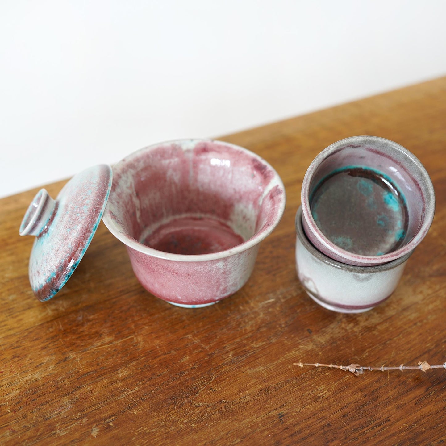 Soda Wood Fired Gaiwan Tea Set