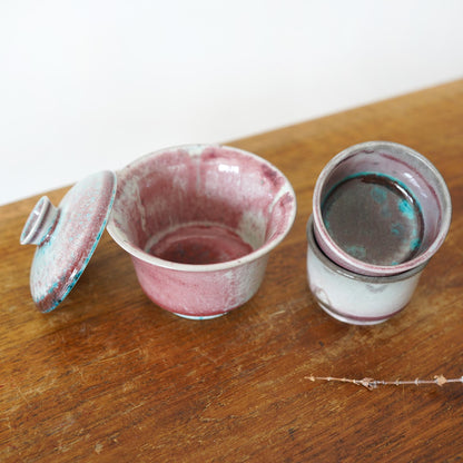 Soda Wood Fired Gaiwan Tea Set