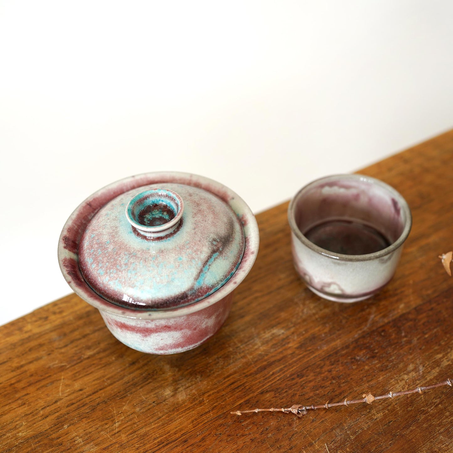 Soda Wood Fired Gaiwan Tea Set